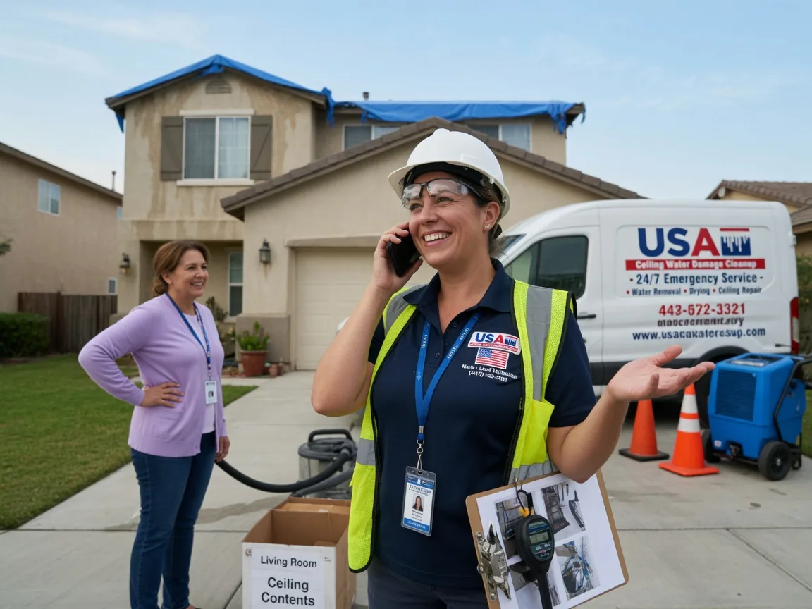 Ceiling Water Damage Restoration Vaughnsville, OH FAQs
