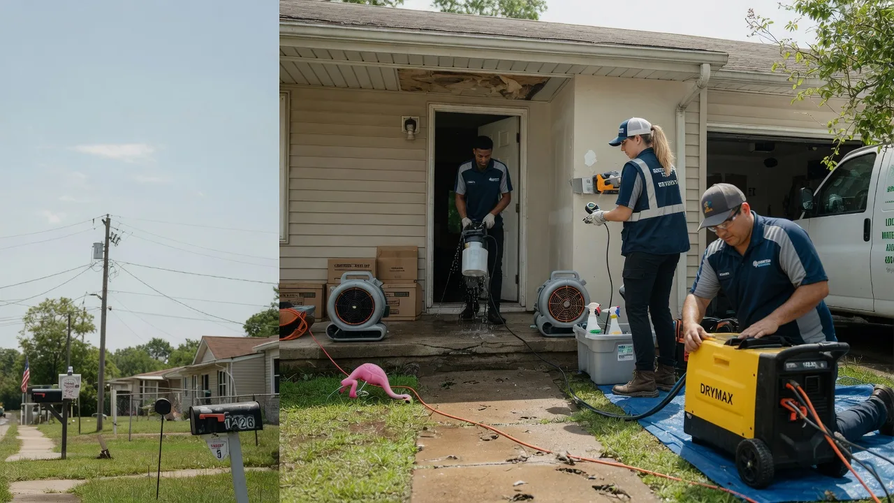 Storm Damage Water Removal in Vaughnsville, OH near me